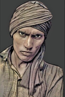Homme au turban