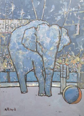 L' éléphant, le cirque 2007