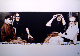 Bouches battants dans le vent oreilles ouvertes