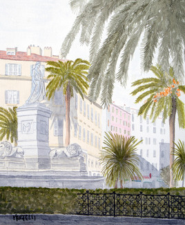 Place des palmiers AJACCIO
