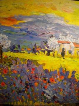  Ne cherchez rien vous trouverez tout  15 F 65 x 54 cm 