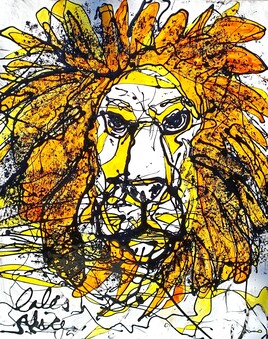 Lion jaune