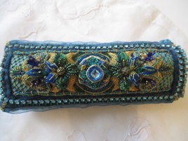 Etui &agrave; lunettes bleu