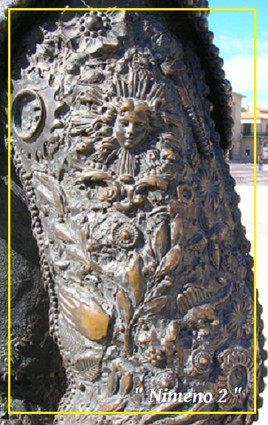 Bras de la statue Nimenô II à Nîmes