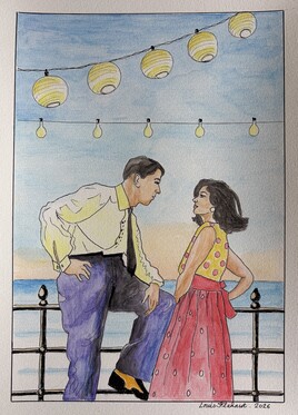 Soir de fête. Soir de fête.