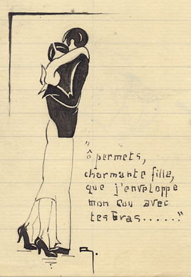 couple enlac&eacute;