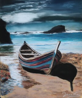 Barque avant l'orage