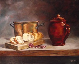 Nature morte au chaudron