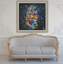 Tableau La Panth&egrave;re noire