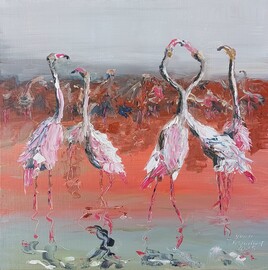 FLAMANTS ROSES