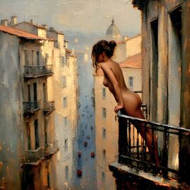 Nude on my Balcony II - 10