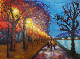 Promenade au bord de l'eau