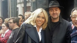 Brigitte Macron et Bastien cessa