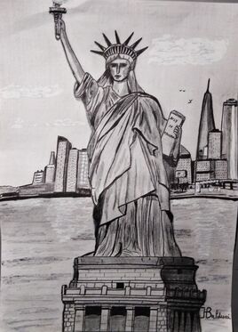 La Statue de la Libert&eacute;