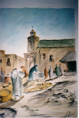 Le march&eacute; ancien.