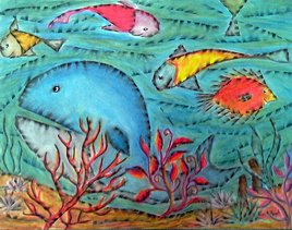 les poissons de mon fils: par Manjula