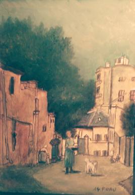 Rue st vincent, Paris 1878