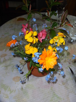 fleurs pour Anselme