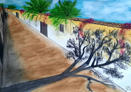 "La ruelle ensoleill&eacute;e"