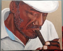 Fumeur cubain