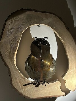 Hibou dans son arbre