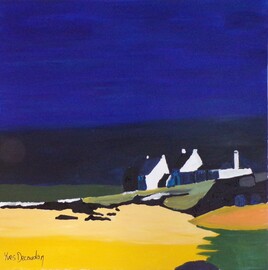 Nuit bleue sur la côte