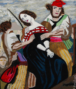 La mont&eacute;e sur l'&eacute;chafaud