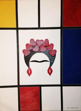 Fridda Kahlo-Mondrian