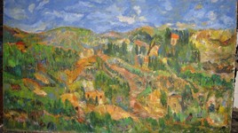 Paysage de la montagne du Chouf