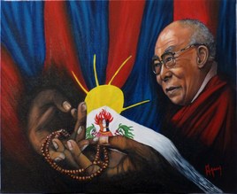 Les 3 symboles "Dala&iuml;-Lama