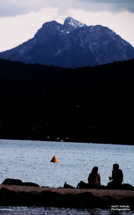 Les Amoureux devant le Mont-cervino