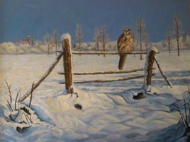 Campagne enneig&eacute;e