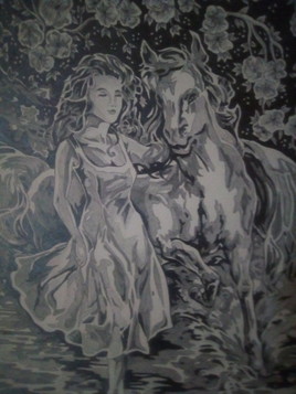 La belle et le cheval