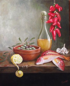 Nature morte aux rougets