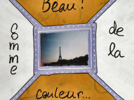 Beau comme de la couleur