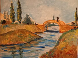 Pont d'Arles d'après Vincent