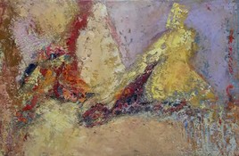 Toi et moi, 2016, technique mixte, 41x27cm