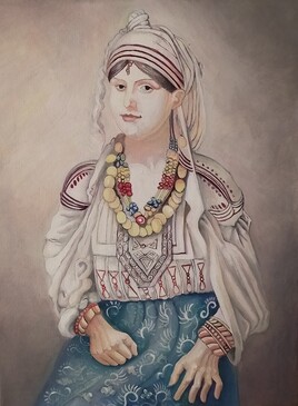 portrait d' une juive marocaine