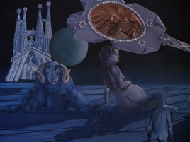 D&eacute;tail Trait&eacute; d'Espagne - tryptique gauche