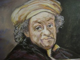 Interpr&eacute;tation de l'auto-portrait de Rembrandt