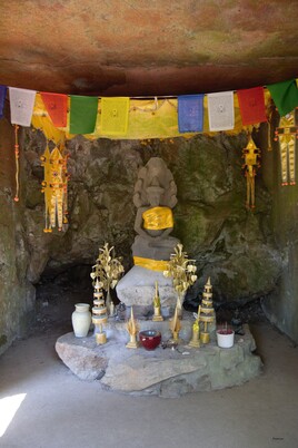 Temple Khmer intérieur