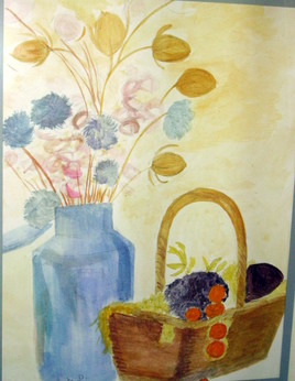 le bouquet de fleurs sechees