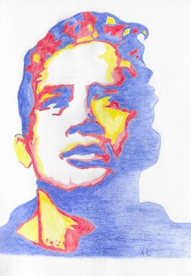 Portrait couleurs primaires