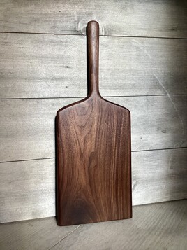 Planche de service en noyer noir