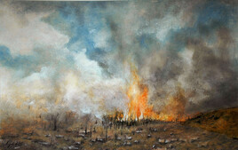 Plan&egrave;te en feu