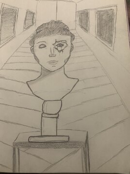 Sentimentale faite de marbre