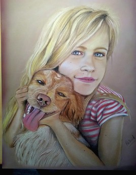 Ma princesse et son chien