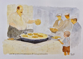 Les beignets croustiants de la rue Caracalla