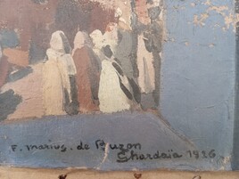 Tableau peinture &agrave; l'huile