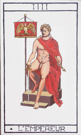 L'Empereur, quatrième arcane majeur du Tarot de Lysalamandre
